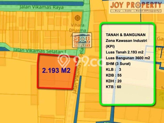 Pabrik Dijual di Jakarta Utara LT 2193m2 & LB 4600m2 Lokasi Terbaik! Pabrik Dijual di Jakarta Utara LT 2193m2 & LB 4600m2 Lokasi Terbaik!