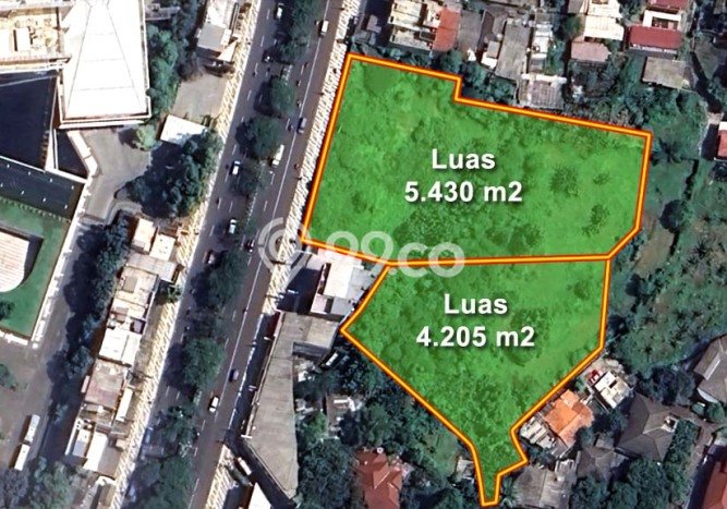Dijual Tanah 9635m2 di Margonda, Depok Dijual Tanah 9635m2 di Margonda, Depok