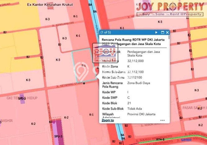 Tanah Kavling Dijual di Tamansari, Jakarta Barat dengan Luas Tanah 3593m2 Tanah Kavling Dijual di Tamansari, Jakarta Barat dengan Luas Tanah 3593m2