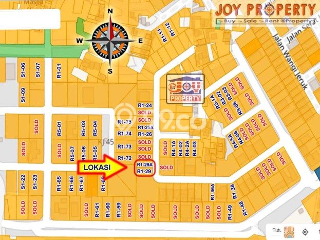 Dijual Tanah 720m2 di Intercon, Jakarta Barat Dijual Tanah 720m2 di Intercon, Jakarta Barat