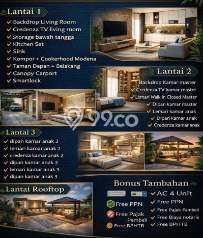 Siap Huni Rumah Mewah 4 Kamar di Cilandak Dekat ke Mana Pun Siap Huni Rumah Mewah 4 Kamar di Cilandak Dekat ke Mana Pun