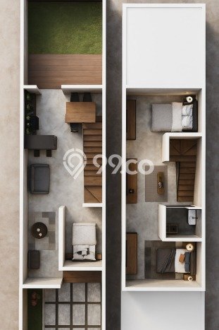 Rumah Minimalis 3 Kamar LT 80m2 di Cicadas Rumah Minimalis 3 Kamar LT 80m2 di Cicadas