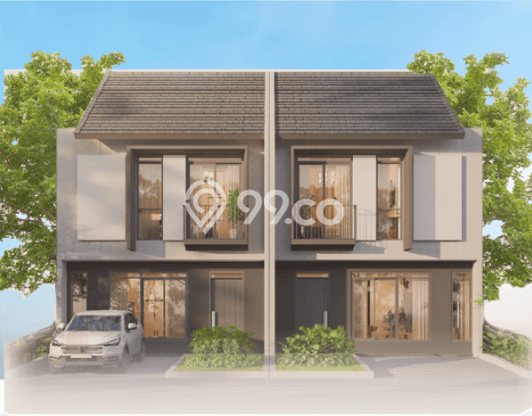 Rumah Modern 3 KT di Kota Baru Parahyangan Bandung Unfurnished Rumah Modern 3 KT di Kota Baru Parahyangan Bandung Unfurnished