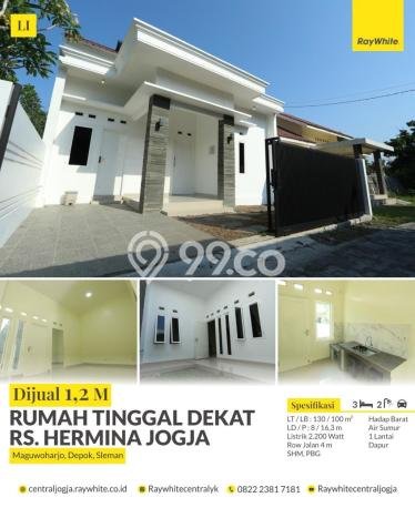 Hunian Cantik Minimalis Lb 100m2 di Depok, Sleman Hunian Cantik Minimalis Lb 100m2 di Depok, Sleman