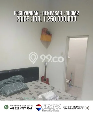 Rumah Modern 4 KT LT 100m2 di Peguyangan Rumah Modern 4 KT LT 100m2 di Peguyangan