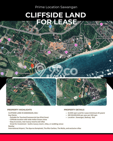 Lahan Disewakan Lokasi Nusa Dua Badung Luas 15400m2 Lahan Disewakan Lokasi Nusa Dua Badung Luas 15400m2