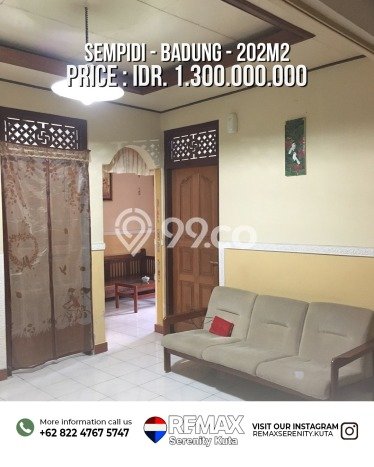 For Sale Hunian Rumah Nyaman 6 Kamar di Sempidi, Badung For Sale Hunian Rumah Nyaman 6 Kamar di Sempidi, Badung