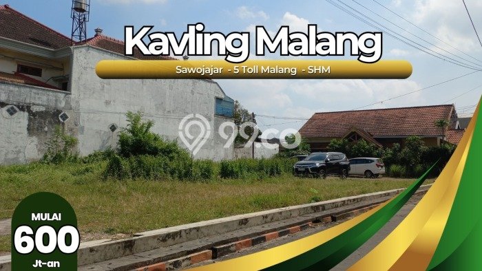Tanah Strategis Kawasan , Luas 141m2m², Dekat Malang, Malang Tanah Strategis Kawasan , Luas 141m2m², Dekat Malang, Malang