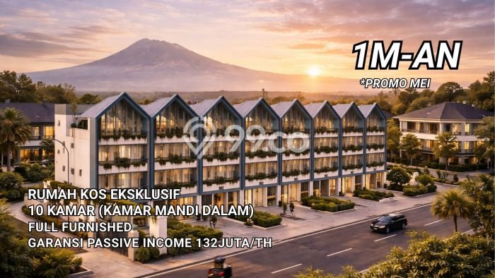 Cocok Untuk Investasi! Dijual Kost di Merjosari 10 Kamar Cocok Untuk Investasi! Dijual Kost di Merjosari 10 Kamar