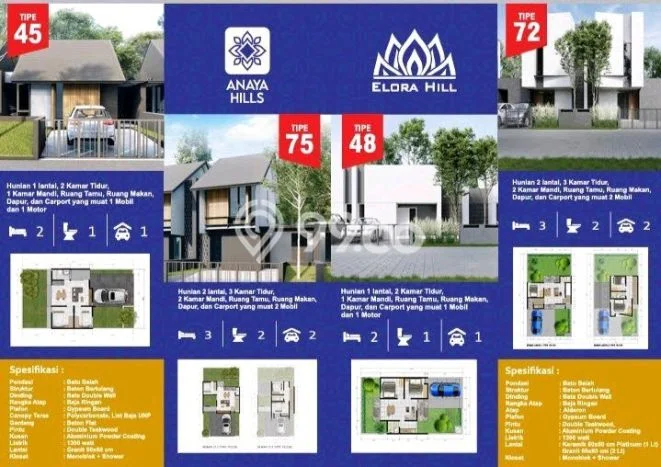 Jual Rumah Bagus Siap Huni LB 45m2 di Semarang Barat, Semarang Jual Rumah Bagus Siap Huni LB 45m2 di Semarang Barat, Semarang