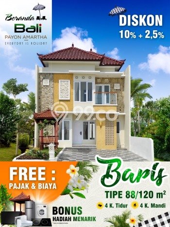 Rumah Minimalis 3 Kamar LT 120m2 di BSB City Rumah Minimalis 3 Kamar LT 120m2 di BSB City