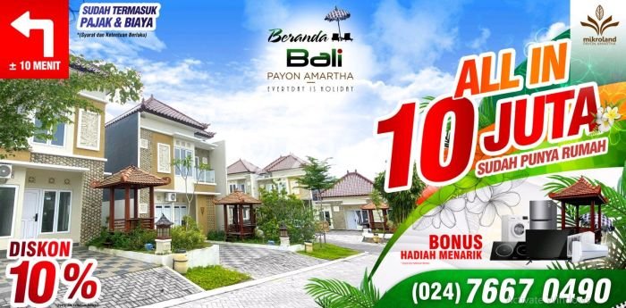 Rumah Modern Cantik 2 Kamar Siap Huni di Ngaliyan Rumah Modern Cantik 2 Kamar Siap Huni di Ngaliyan