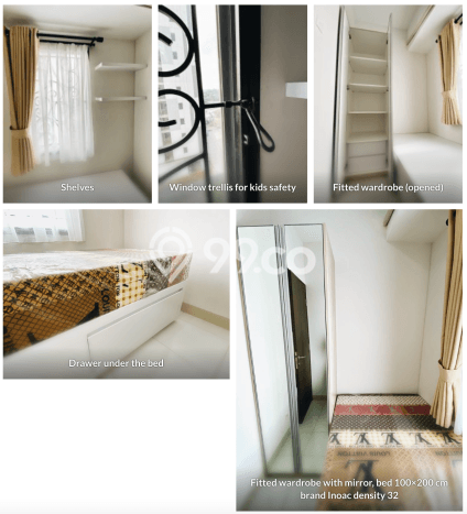 Apartemen Disewakan 2 Kamar Murah Siap Huni di Tangerang Selatan, Luas 36m2 Apartemen Disewakan 2 Kamar Murah Siap Huni di Tangerang Selatan, Luas 36m2