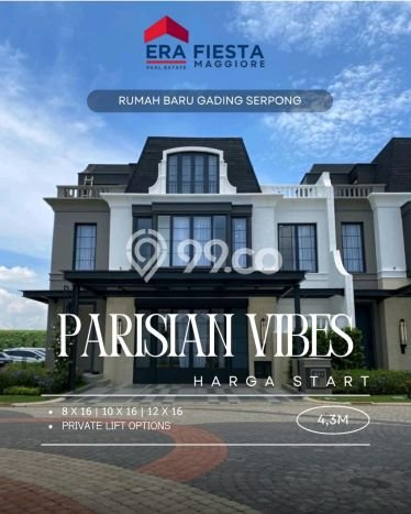 Jual Rumah Mewah Elegan Dengan View Cantik di Gading Serpong, Tangerang Jual Rumah Mewah Elegan Dengan View Cantik di Gading Serpong, Tangerang