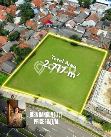 Tanah Dijual Area Strategis di BSD City Tangerang 2717m2 Tanah Dijual Area Strategis di BSD City Tangerang 2717m2