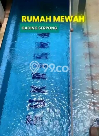 Ready to Use! Premium House LT 624m2 Desain Modern di Gading Serpong Ready to Use! Premium House LT 624m2 Desain Modern di Gading Serpong