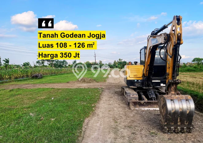 Lahan Kosong Dijual di Godean, Sleman, Luas 108m2 Area Strategis Lahan Kosong Dijual di Godean, Sleman, Luas 108m2 Area Strategis
