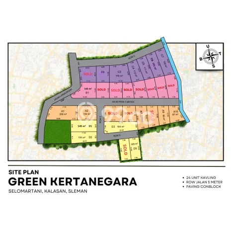 Untuk Dijual Tanah di Berbah Sleman Luas 120m2 SHM Untuk Dijual Tanah di Berbah Sleman Luas 120m2 SHM
