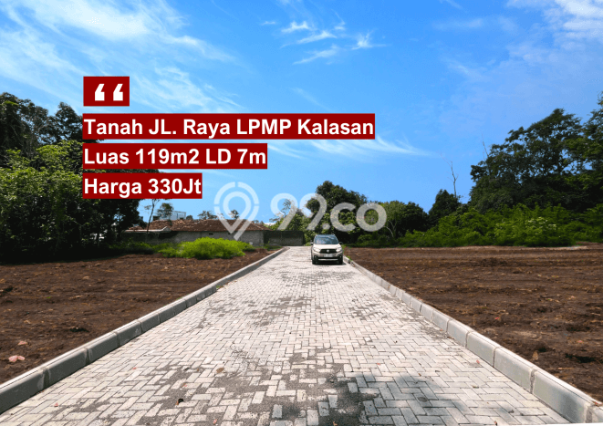 Tanah Strategis Dijual di Kalasan Sleman 119m2 Tanah Strategis Dijual di Kalasan Sleman 119m2