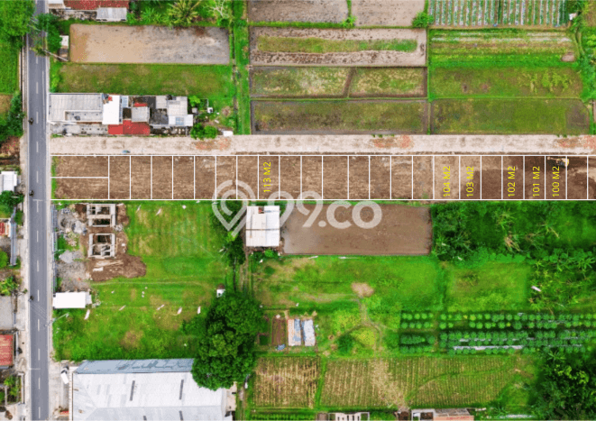 Tanah Kosong Dijual di Sleman dengan Area 103m2 Tanah Kosong Dijual di Sleman dengan Area 103m2