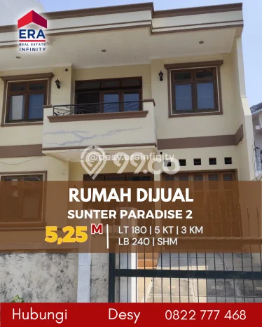 Jual Rumah Mewah Megah Dengan View Cantik di Sunter, Jakarta Utara Jual Rumah Mewah Megah Dengan View Cantik di Sunter, Jakarta Utara