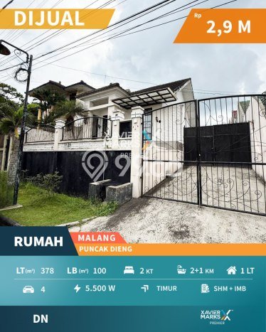 Rumah Luxury Modern Siap Huni di Dieng Malang Rumah Luxury Modern Siap Huni di Dieng Malang