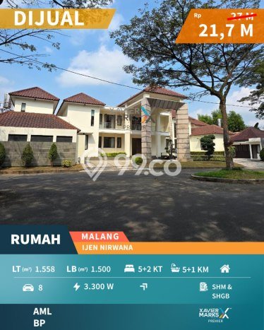 Dijual Rumah Elit Exclusive di Klojen, Malang Dijual Rumah Elit Exclusive di Klojen, Malang