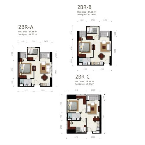 Dijual Segera Apartemen 2 KT & 1 KM di Kebayoran Lama, Jakarta Selatan Dijual Segera Apartemen 2 KT & 1 KM di Kebayoran Lama, Jakarta Selatan