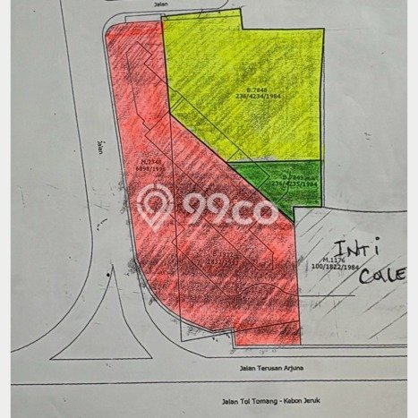 Kavling Tanah Dijual di Kebon Jeruk, Jakarta Barat, Luas 7628m2 Area Strategis Kavling Tanah Dijual di Kebon Jeruk, Jakarta Barat, Luas 7628m2 Area Strategis
