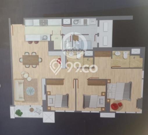 BEST LOCATION! Apartemen di Cempaka Putih, 3 KT, Luas 122m2m², Bisa Segera Ditempati, Fasilitas Modern BEST LOCATION! Apartemen di Cempaka Putih, 3 KT, Luas 122m2m², Bisa Segera Ditempati, Fasilitas Modern