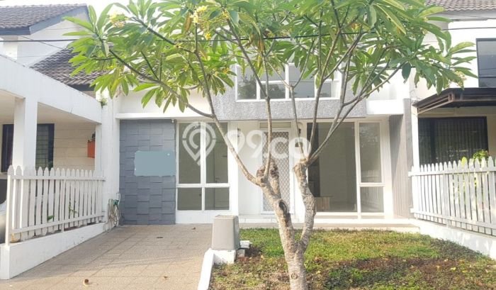 Rumah Luas Asri 2 KT Siap Pakai di Bintaro Tangerang Selatan Rumah Luas Asri 2 KT Siap Pakai di Bintaro Tangerang Selatan