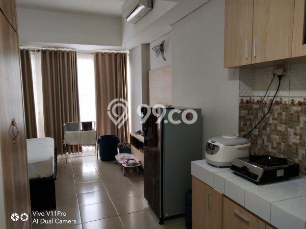 Apartemen Sewa 1 Kamar Hemat Siap Huni di Tangerang Selatan, Luas 33m2 Apartemen Sewa 1 Kamar Hemat Siap Huni di Tangerang Selatan, Luas 33m2