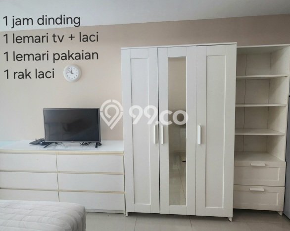 Apartemen Sewa 0 Kamar Murah Siap Huni di Tangerang, Luas 31m2 Apartemen Sewa 0 Kamar Murah Siap Huni di Tangerang, Luas 31m2