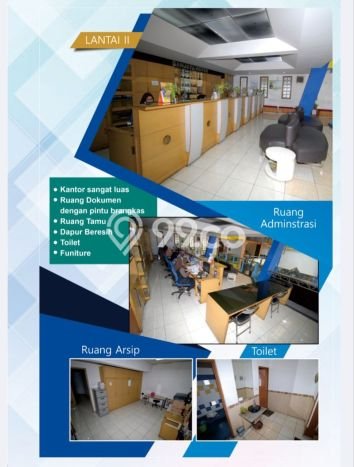 Area Ramai! Kantor Dijual di Regol untuk Bisnis Luas Bangunan 1000m2 Area Ramai! Kantor Dijual di Regol untuk Bisnis Luas Bangunan 1000m2