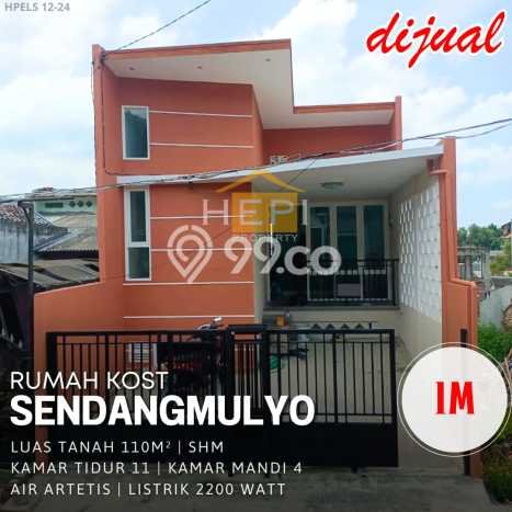 Cocok Untuk Investasi! For Sale Kost di Sendangmulyo 11 Kamar Cocok Untuk Investasi! For Sale Kost di Sendangmulyo 11 Kamar