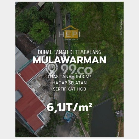 Tanah Strategis Dijual di Tembalang Semarang 1500m2 Tanah Strategis Dijual di Tembalang Semarang 1500m2