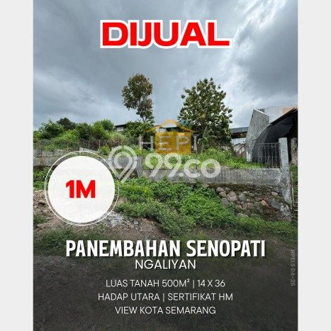 Tanah Kavling untuk Dijual di Ngaliyan Semarang 500m2 Tanah Kavling untuk Dijual di Ngaliyan Semarang 500m2