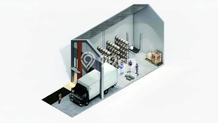 Unit Gudang Dijual di Gunung Sindur Bogor Luas Bangunan 72m2 Unit Gudang Dijual di Gunung Sindur Bogor Luas Bangunan 72m2