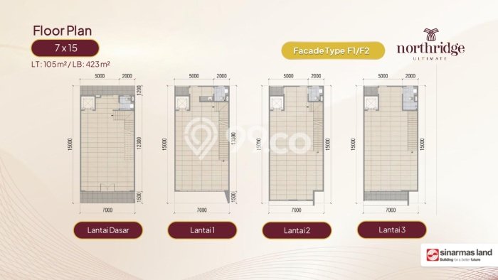 Ruko Dijual di Tangerang LT 50m2 & LB 156m2 Lokasi Terbaik! Ruko Dijual di Tangerang LT 50m2 & LB 156m2 Lokasi Terbaik!