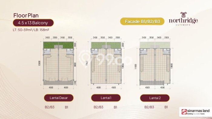 Ruko Dijual di Tangerang LT 50m2 & LB 156m2 Lokasi Terbaik! Ruko Dijual di Tangerang LT 50m2 & LB 156m2 Lokasi Terbaik!