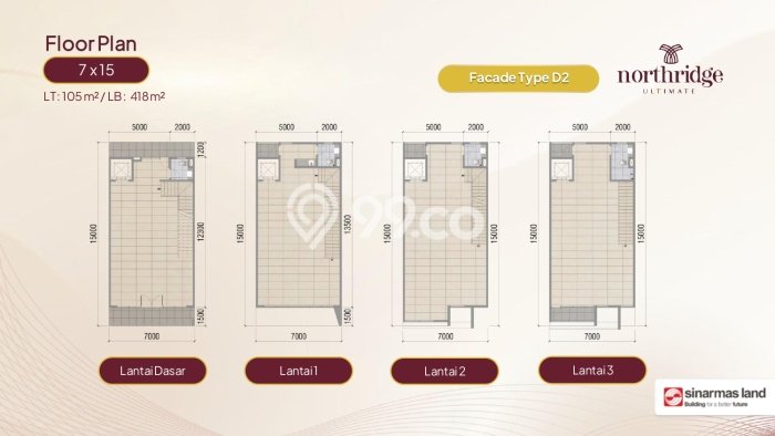 Ruko Dijual di Tangerang LT 50m2 & LB 156m2 Lokasi Terbaik! Ruko Dijual di Tangerang LT 50m2 & LB 156m2 Lokasi Terbaik!