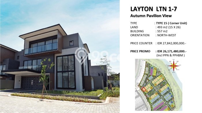 For Sale Rumah Mewah Exclusive di BSD, Tangerang Selatan For Sale Rumah Mewah Exclusive di BSD, Tangerang Selatan