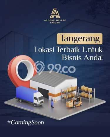 FOR SALE! Gudang di Parung Bogor, LT 216m2, LB 144m2 FOR SALE! Gudang di Parung Bogor, LT 216m2, LB 144m2