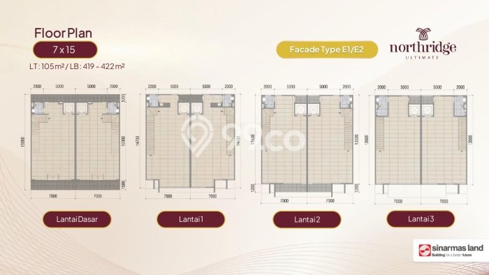 Ruko Dijual di Tangerang LT 50m2 & LB 156m2 Lokasi Terbaik! Ruko Dijual di Tangerang LT 50m2 & LB 156m2 Lokasi Terbaik!