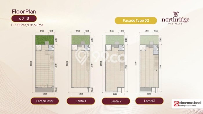 Ruko Dijual di Tangerang LT 50m2 & LB 156m2 Lokasi Terbaik! Ruko Dijual di Tangerang LT 50m2 & LB 156m2 Lokasi Terbaik!