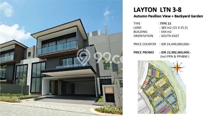 For Sale Rumah Mewah Exclusive di BSD, Tangerang Selatan For Sale Rumah Mewah Exclusive di BSD, Tangerang Selatan