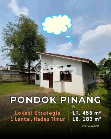 For Sale! Luxury House LT 690m2 Desain Elegan di Pondok Pinang For Sale! Luxury House LT 690m2 Desain Elegan di Pondok Pinang