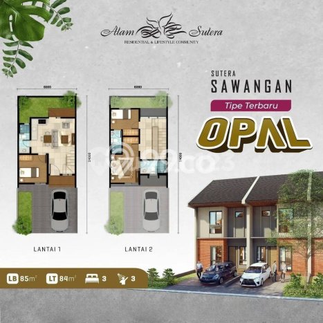 Jual Rumah Bagus Siap Huni LB 85m2 di Sawangan, Depok Jual Rumah Bagus Siap Huni LB 85m2 di Sawangan, Depok
