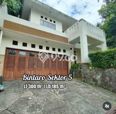For Sale! Premium House LT 300m2 Desain Elegan di Sektor 5 - Bintaro For Sale! Premium House LT 300m2 Desain Elegan di Sektor 5 - Bintaro