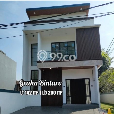 Rumah Mewah LB 200m2 Siap Huni Desain Elegan di Graha Bintaro, Jakarta Selatan Rumah Mewah LB 200m2 Siap Huni Desain Elegan di Graha Bintaro, Jakarta Selatan